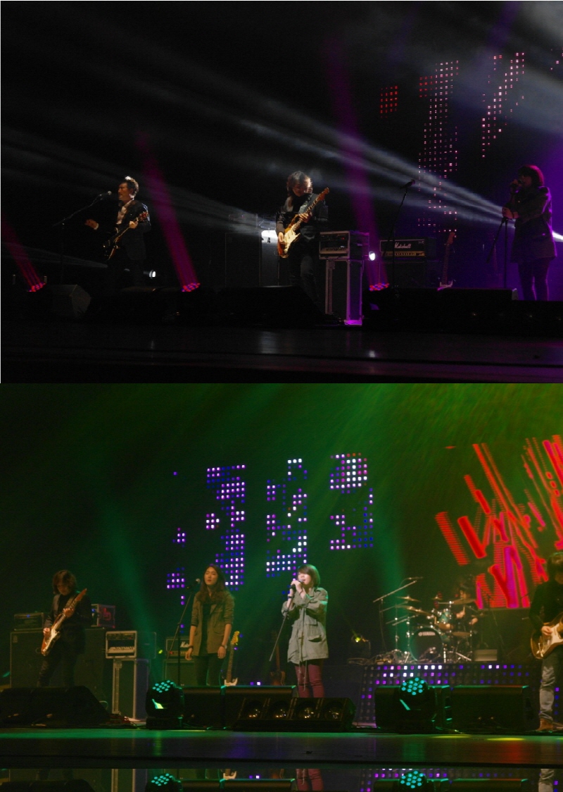 신대철이 기타를 연주할 때는 객석에서 “오빠”라는 함성이 터져 나오기도 했다.