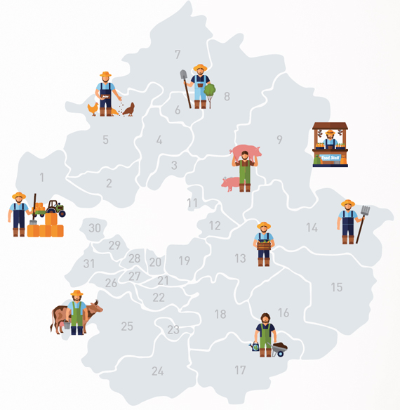 경기도 31개 시·군 대표 특산물 소개