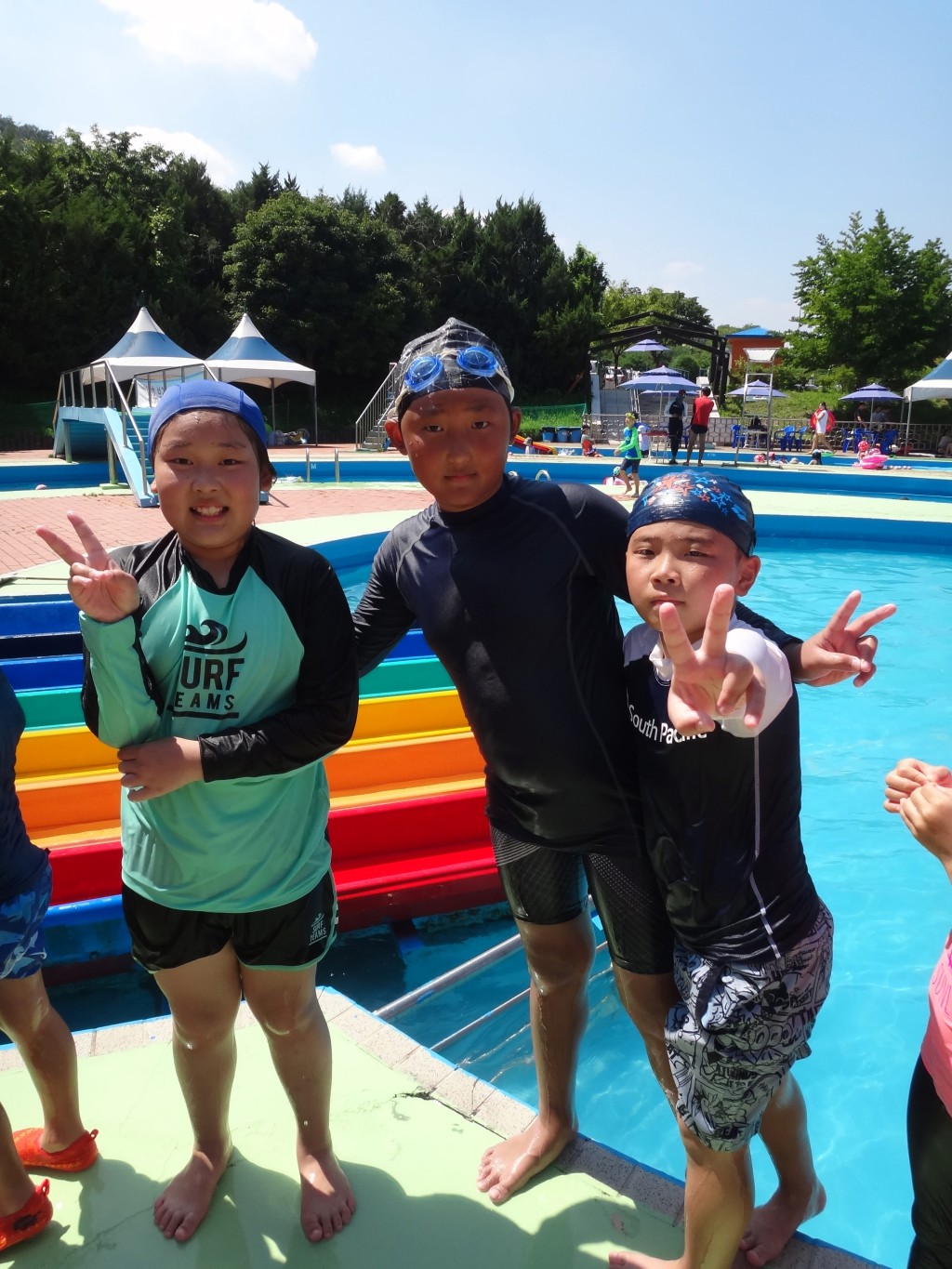 김유은, 임효준과 인터뷰 후 기념사진