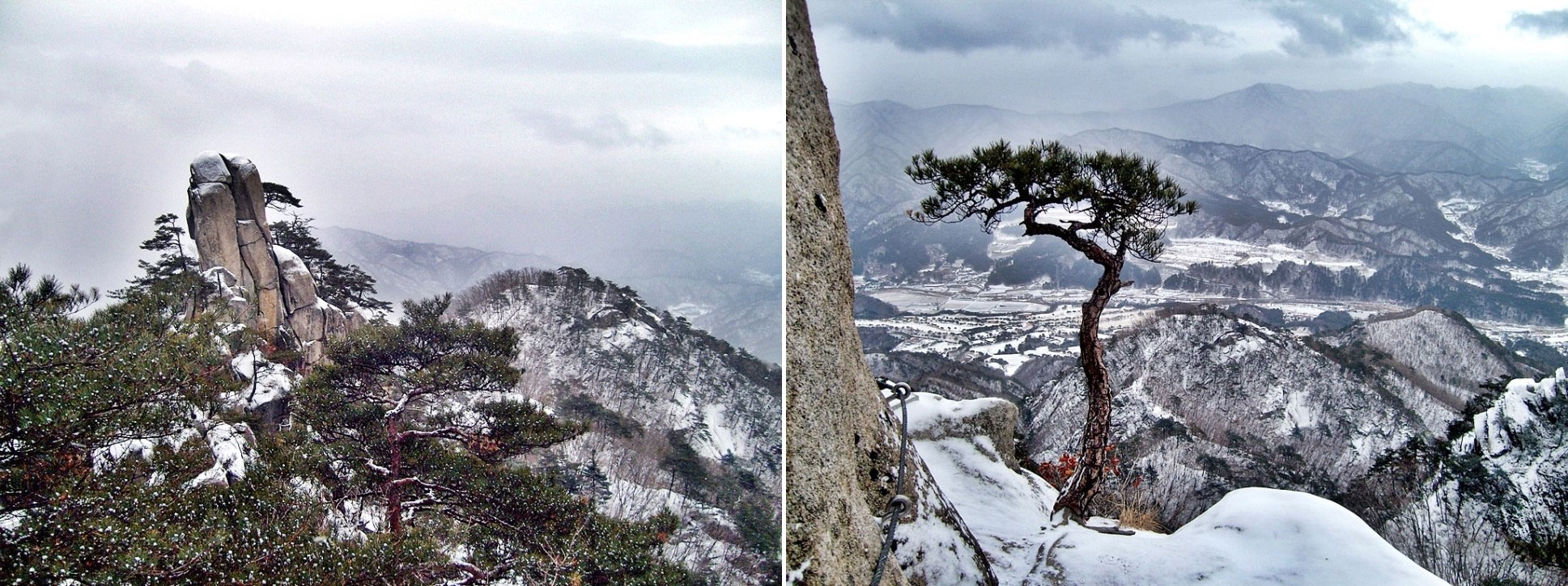 경기 오악산 중 가장 빼어난 명산, 소금강이라 불리는 운악산에서 봄이 오기전 만나는 겨울 설경!