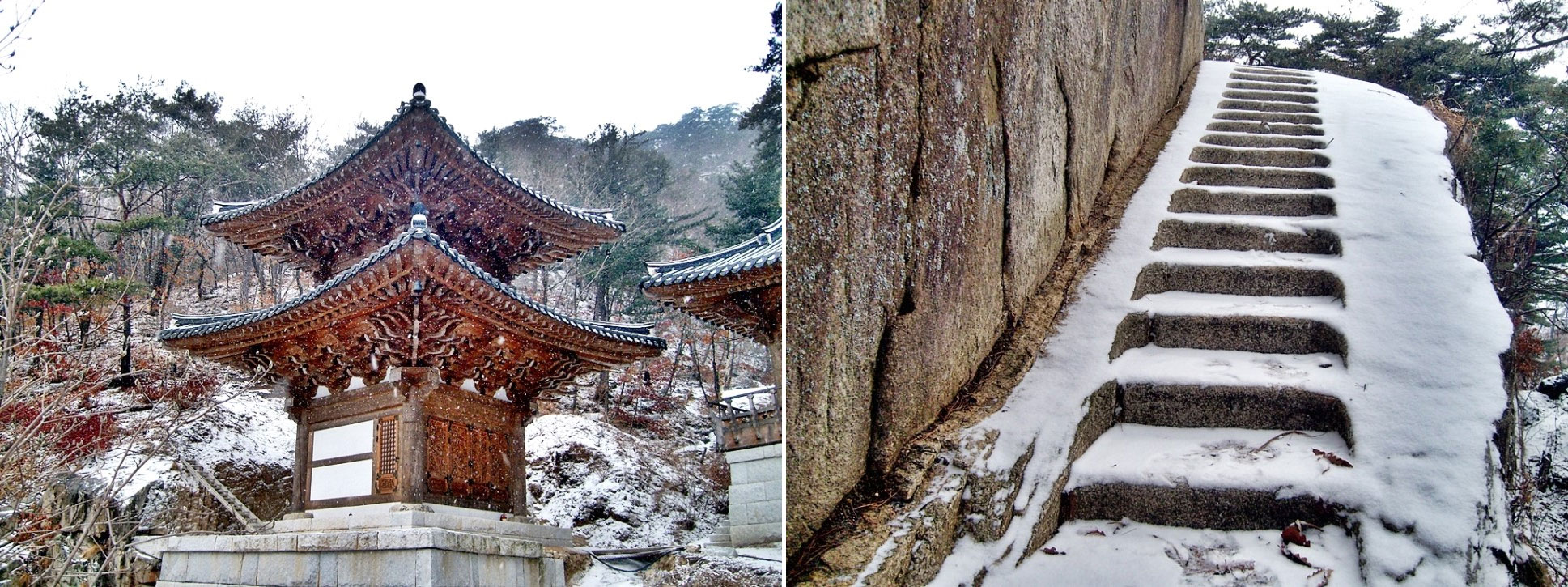 경기 오악산 중 가장 빼어난 명산, 소금강이라 불리는 운악산에서 봄이 오기전 만나는 겨울 설경!