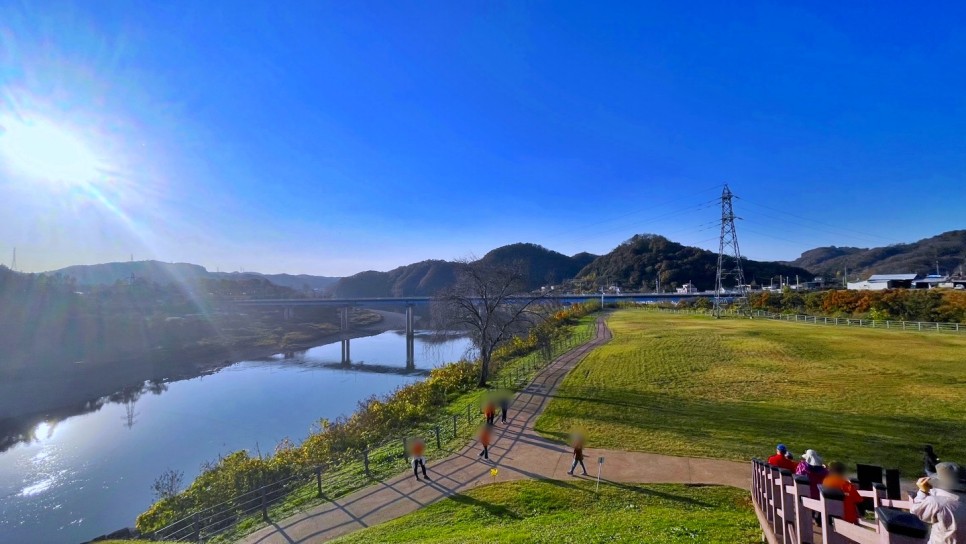 당포강의 풍경