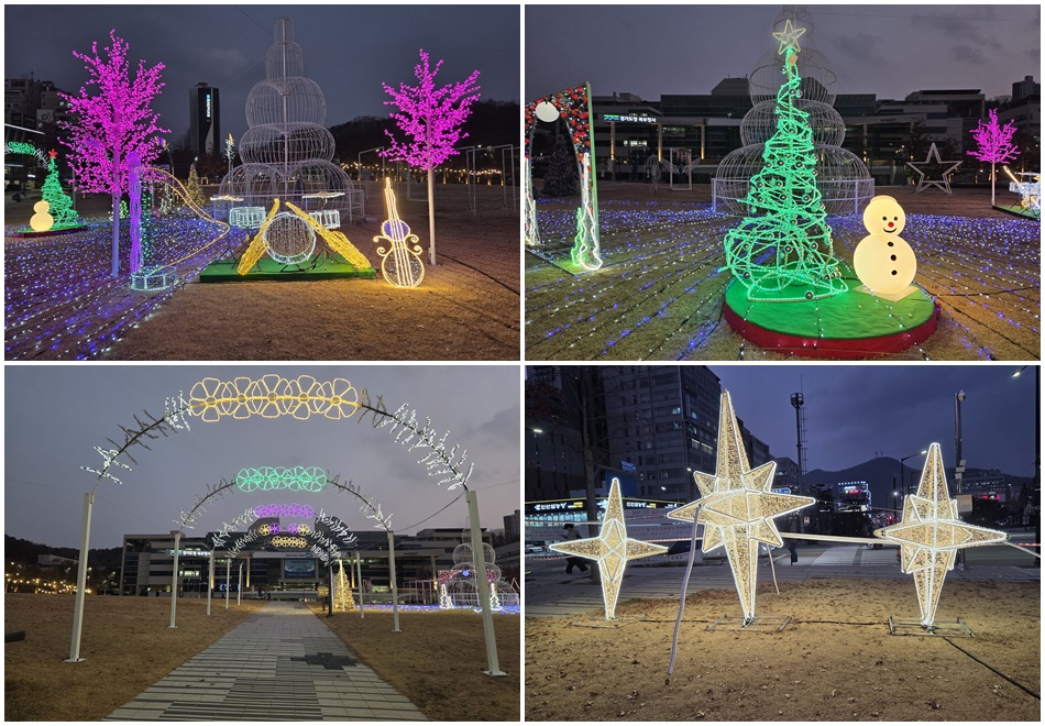경기북부청사 경기평화광장 겨울빛 축제 사진 자료. ⓒ경기도청