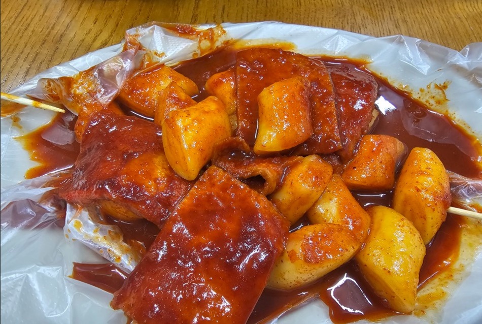 용인중앙시장 이모네떡볶이. ⓒ이모네떡볶이