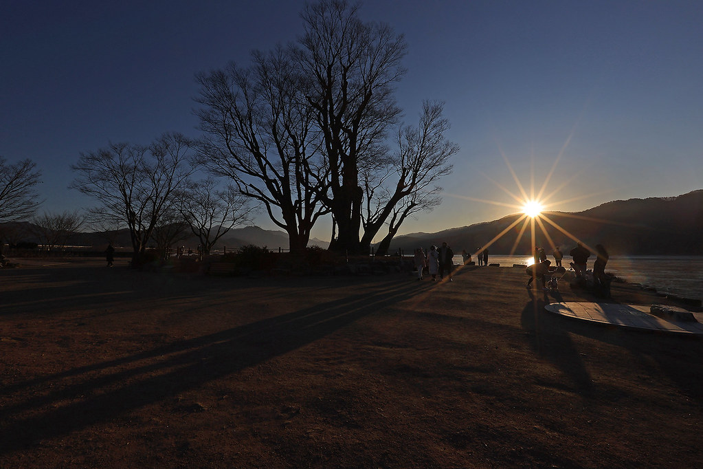 두물머리는 금강산에서 흘러내린 북한강과 강원도 금대봉 기슭 검룡소에서 발원한 남한강 두 물이 합쳐지는 곳으로, 한강의 시작이다.ⓒ경기뉴스광장 허선량