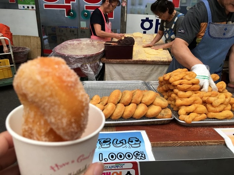 오산시장 꽈배기. ⓒ오산시 공식 블로그