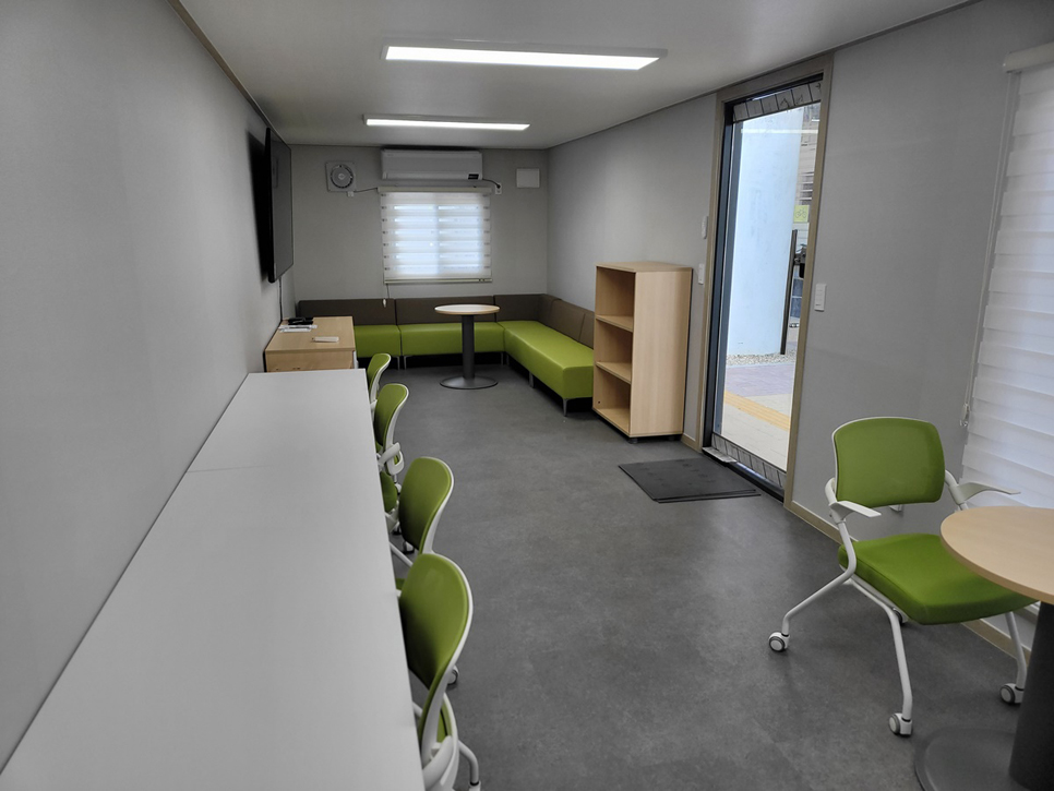 경기도는 올해 수원, 부천, 안성, 화성 등 4개소에 이동노동자 간이쉼터를 추가 설치하기로 했다. ⓒ 경기도청내일이 먼저 시작되는 경기. ⓒ 경기도청