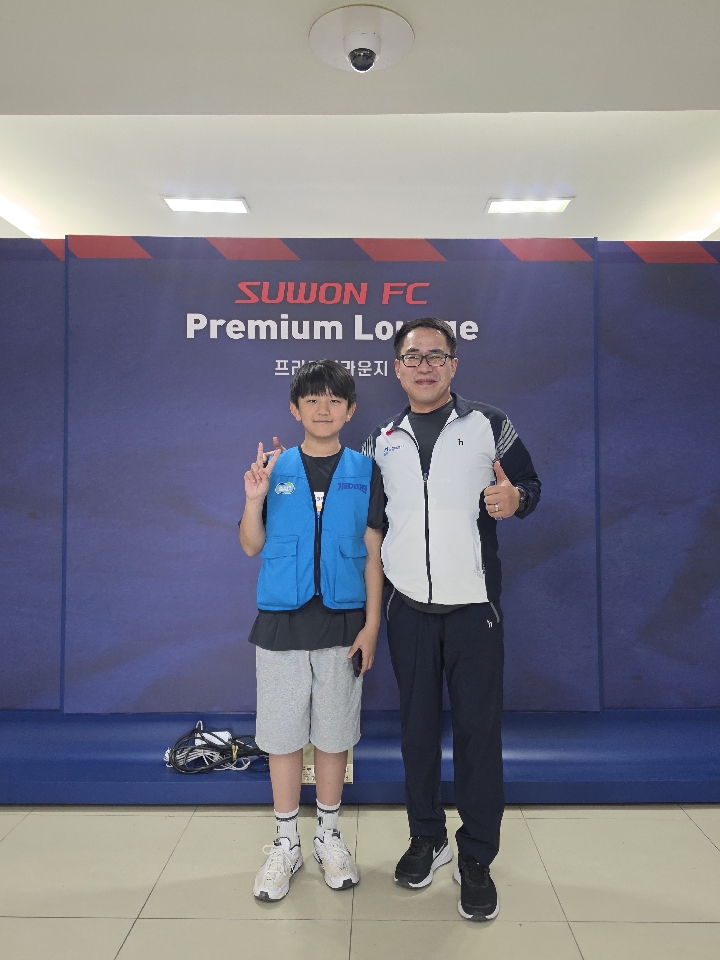 ▲ 수원시육상연맹 회장과의 인터뷰 Ⓒ 권도현 기자 