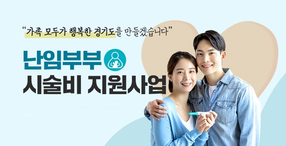 난임부부 시술비 지원사업 자료 이미지. ⓒ 경기도청