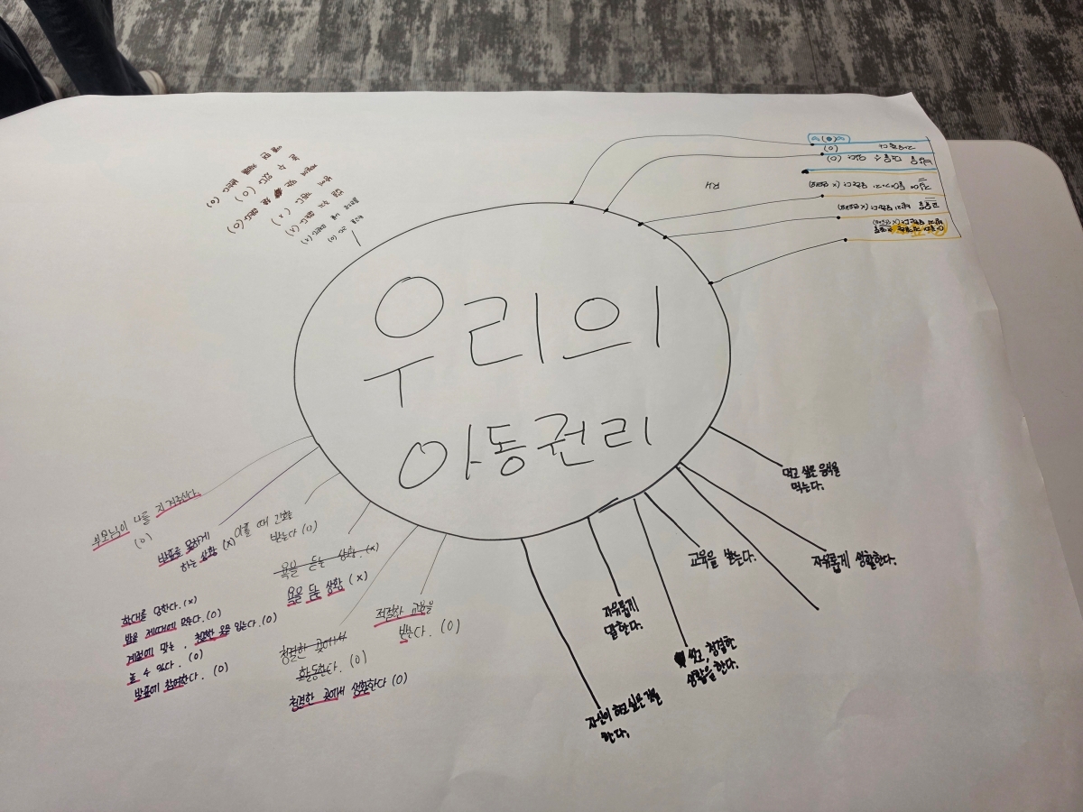 △ 아동 권리 교육 및 활동 Ⓒ 권도현 기자