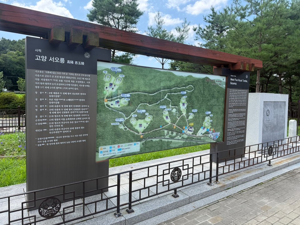 서오릉 전경도 ⓒ 박서연 기자