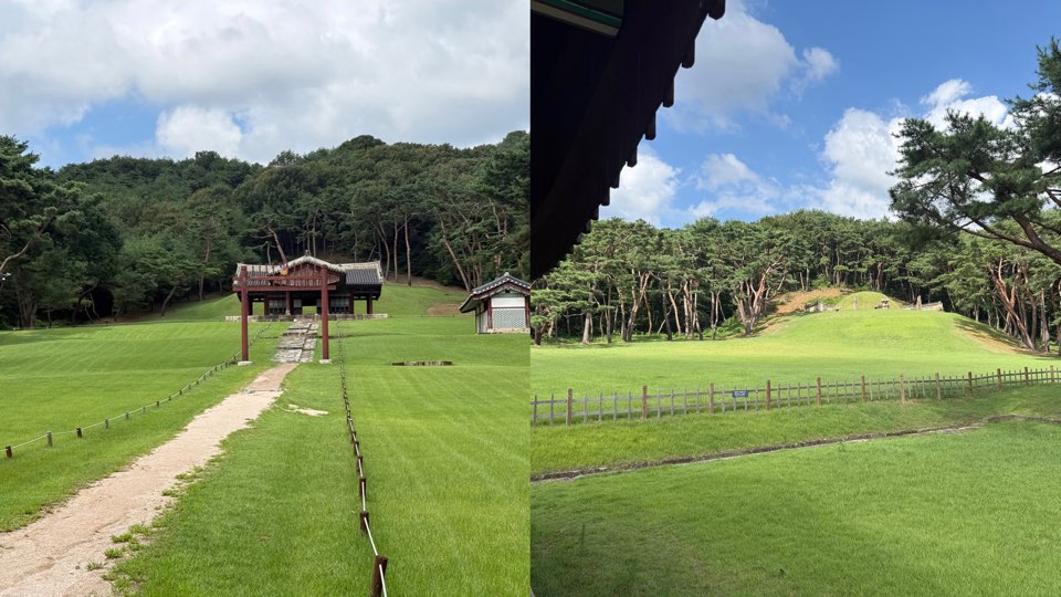 익릉(좌)과 경릉(우) ⓒ 박서연 기자