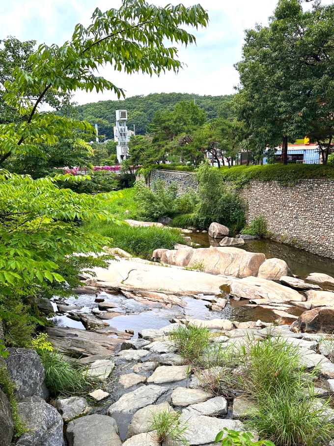 안양예술공원 계곡 ⓒ 유현석 기자