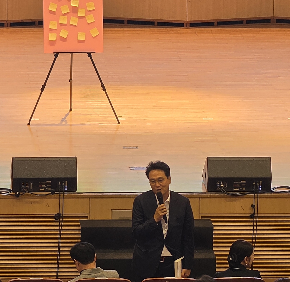 △ RAS 활동의 중요성을 언급하는 경기도교육감 Ⓒ 권도현 기자