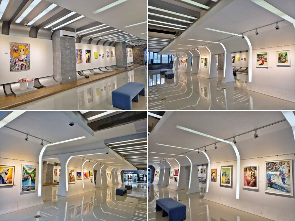 ‘유아수 4인전’ 전시회 관람 ⓒ 유애형 기자