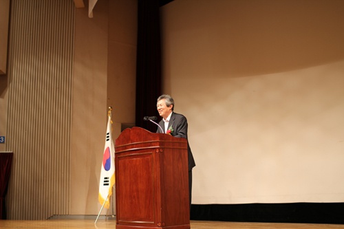 경기문화재단 대표이사(엄기영)의 축하 인사