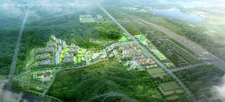 경기도, 의왕장안지구 도시개발사업 계획 승인·고시 이미지