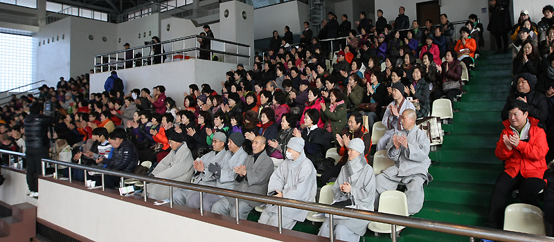 이날 행사는 경기도종교지도자협의회가 주최하고 천주교 수원교구가 주관했다.