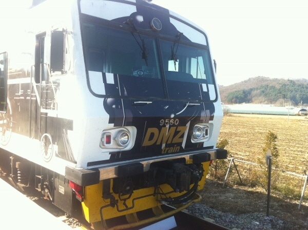 서울역에서 백마고지까지 이어주는 DMZ 트레인.