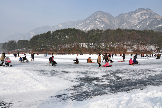 산정호수