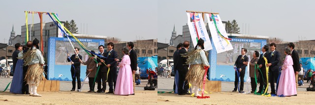 옛날엔 뭐하고 놀았지? 경기민속문화의해 선포식의 전통놀이 