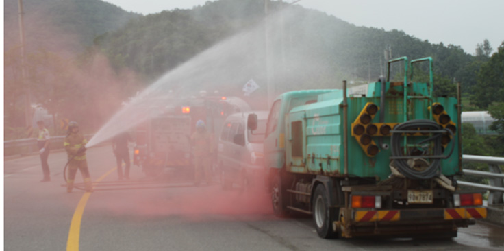 경기도, 팔당호 수질오염사고 대비 합동 방제훈련 이미지