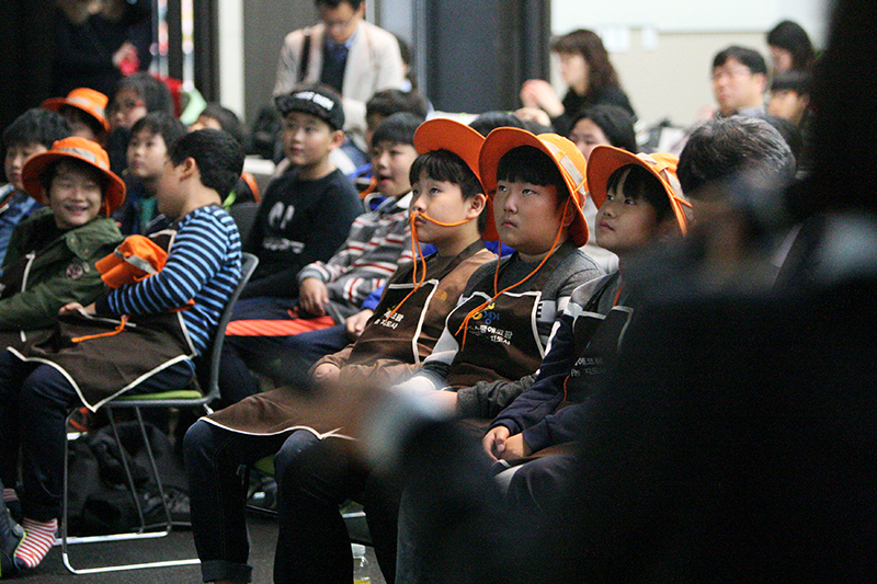 ‘스쿨에코팜 토크콘서트’에는 경기도내 스쿨에코팜 운영 초등학교 학생들이 참석해 자리를 빛냈다.