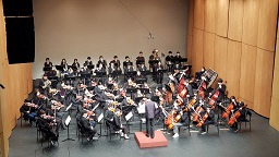 꿈의 오케스트라 `용인`의 지난해 12월 정기연주회  모습