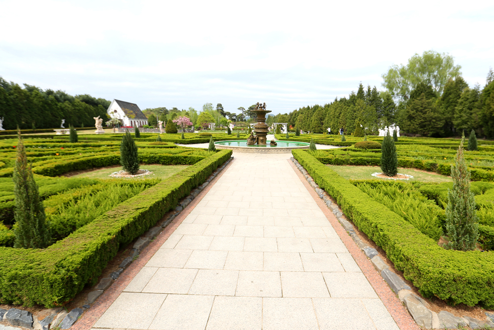 ‘신화의 공간’은 베르사이유 스타일의 프랑스 정원 등 고풍스러운 유럽 정원과 조각상들을 만나볼 수 있는 곳이다.