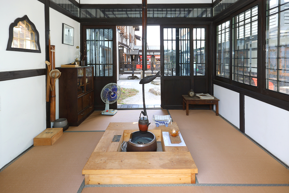 니지모리 스튜디오 내 건물 내부 모습. 