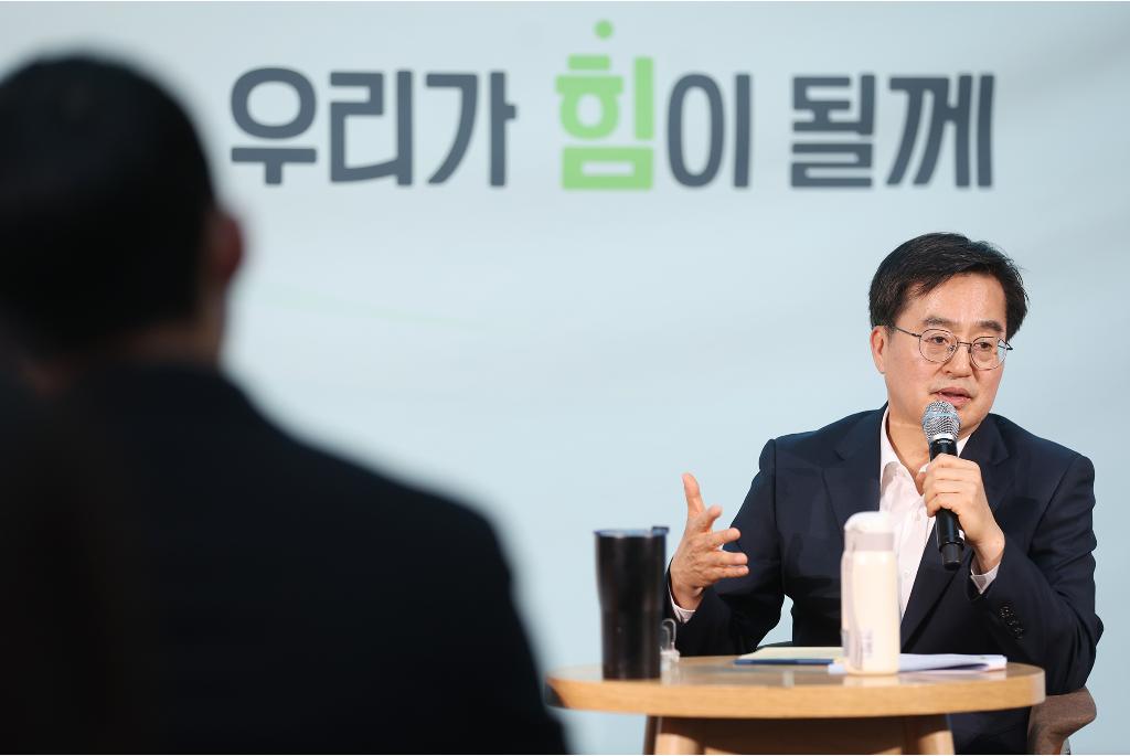 김동연 경기도지사는 “사회적경제는 힘들지만 가야만 하는 길이 아닌, 우리에게 주어진 엄청난 기회”라고 강조했다.
