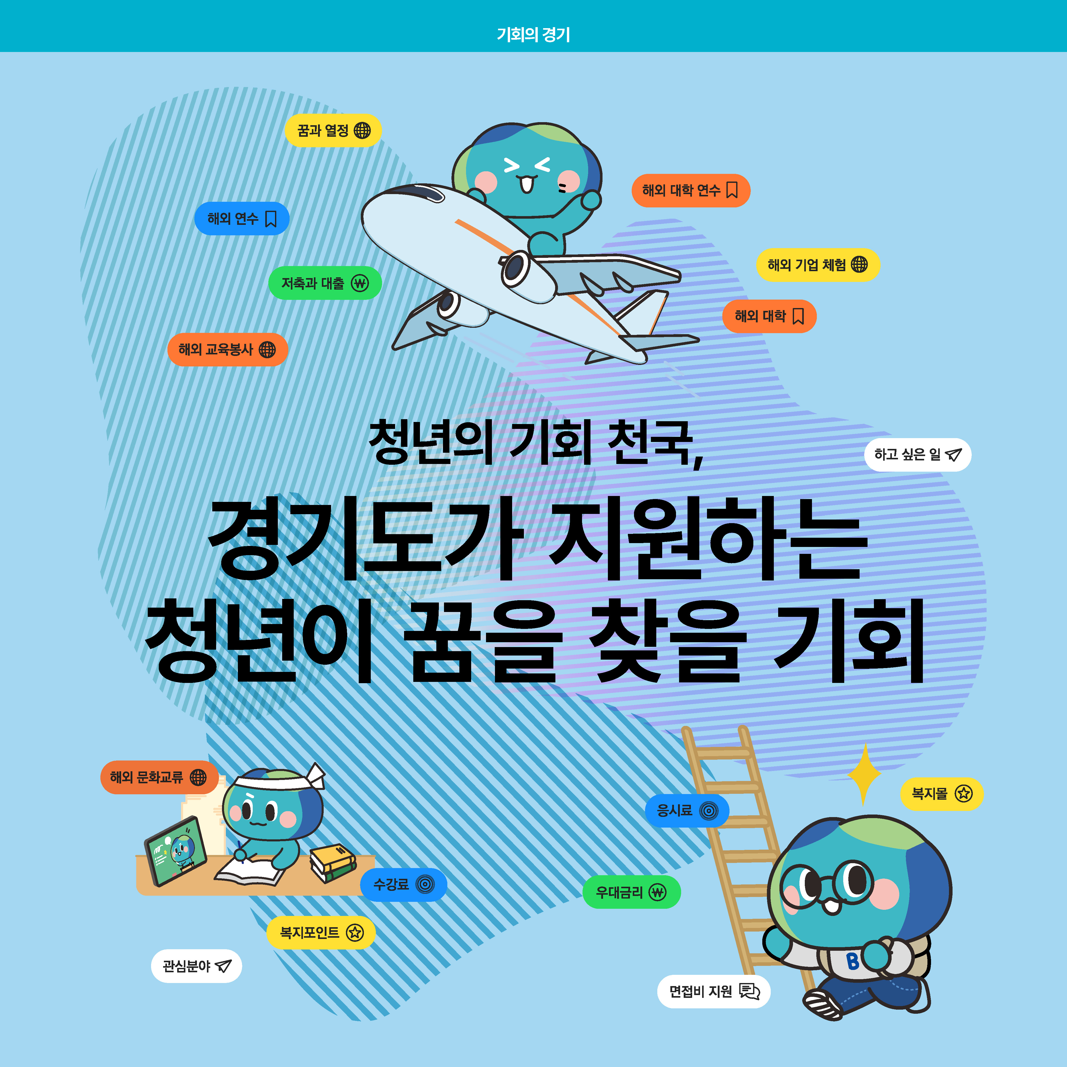 청년의 기회 천국, 경기도가 지원하는 꿈을 찾을 기회