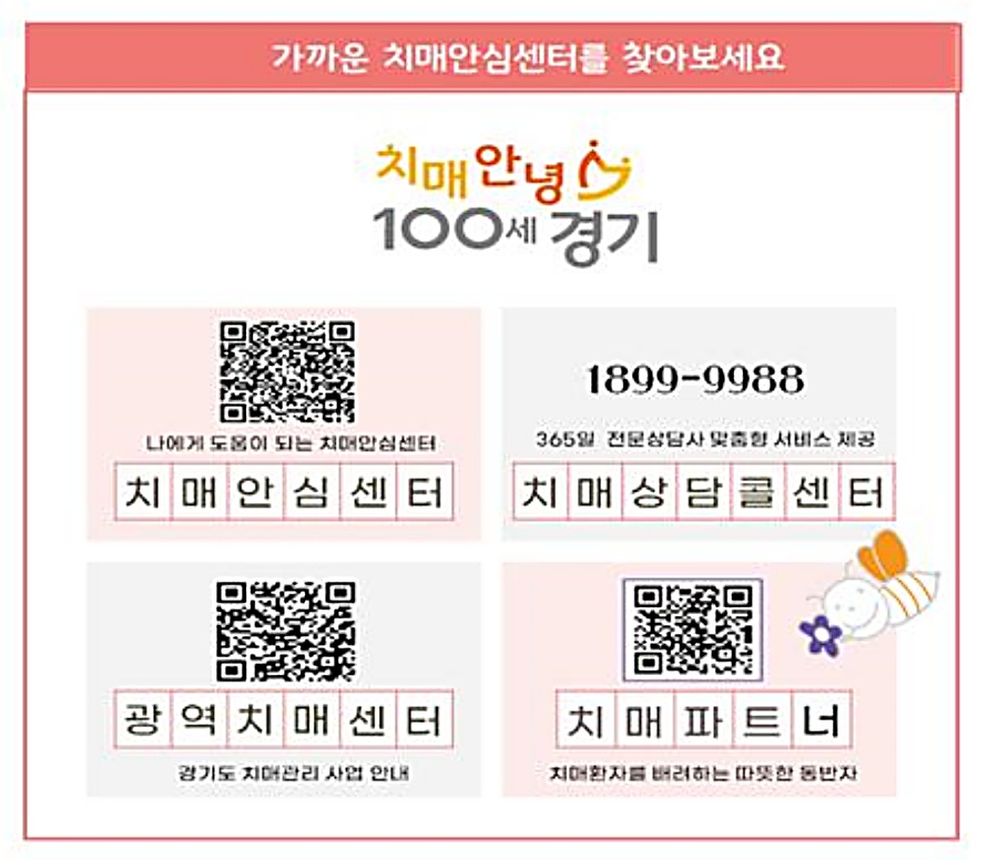 치매 관련 문의처.