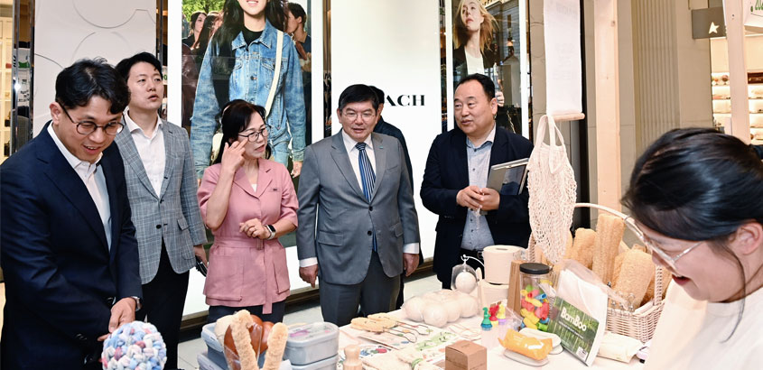도, 신세계와 맞손 ‘순환경제 가치 확산’