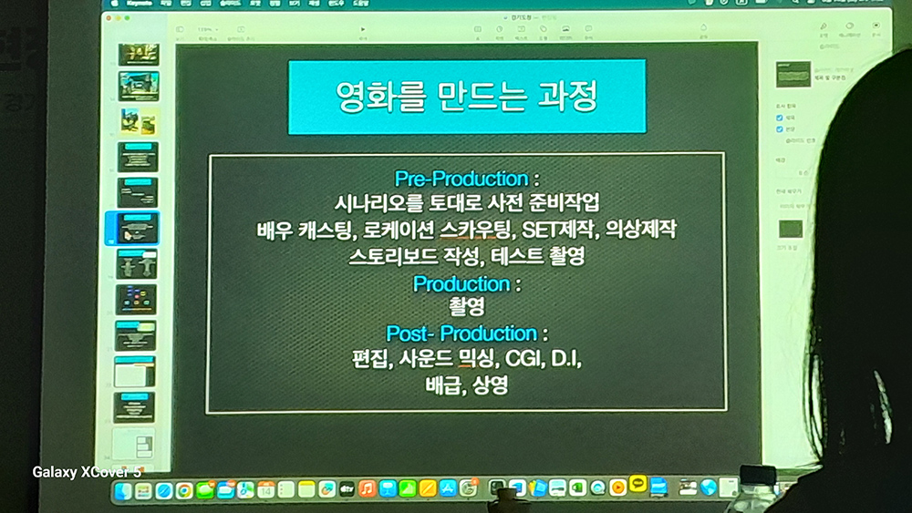 영화를 만드는 과정