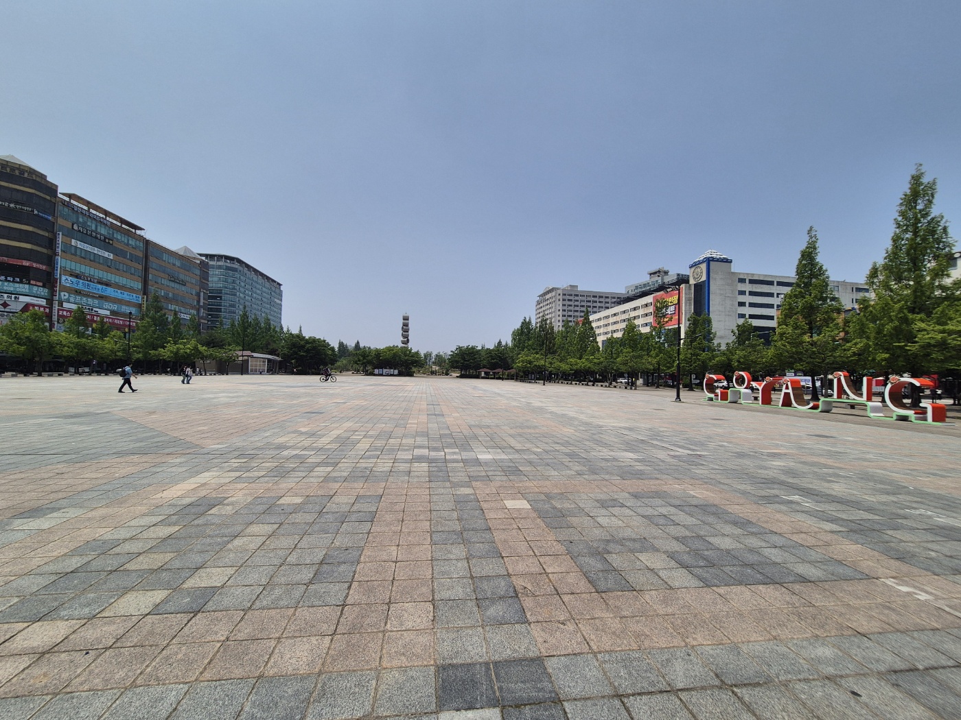 일산문화광장 전경