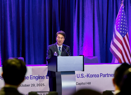 [글로벌 달달투어] ③ 싱크탱크 컨퍼런스서 기조연설…‘한미동맹’ 강조