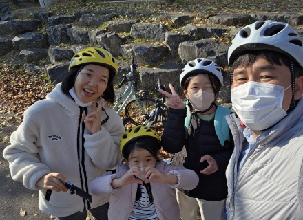 겨울에도 역시 라이딩이지!