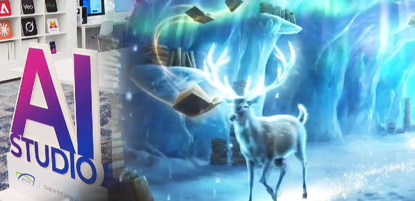 책만 빌리던 도서관에서 AI 무료 체험까지?!