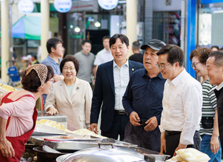 의왕도깨비시장, 폭설 딛고 안전하게 새 출발