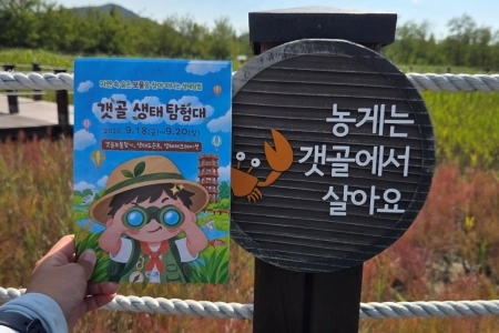 시흥갯골축제, 주황색 스카프 두르고 갯골 탐험대 출동!