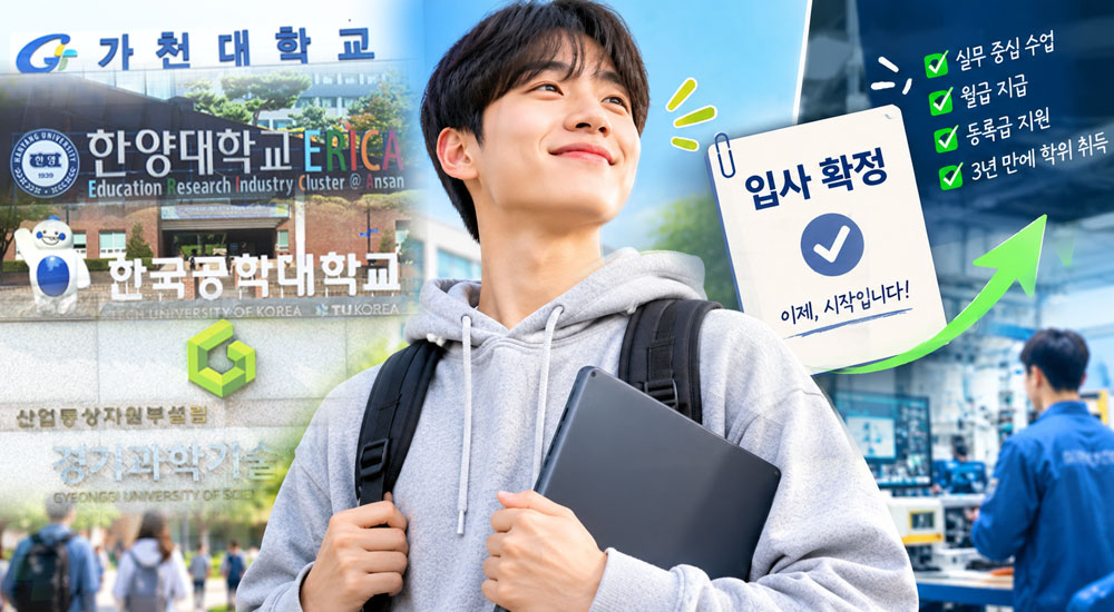 입학만 하면 취업? ‘조기취업형 계약학과’ 인기