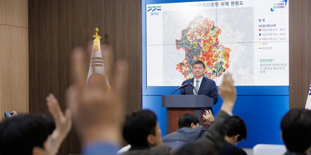 소나무재선충병 확산 방지를 위해 경기도가 나섭니다.
