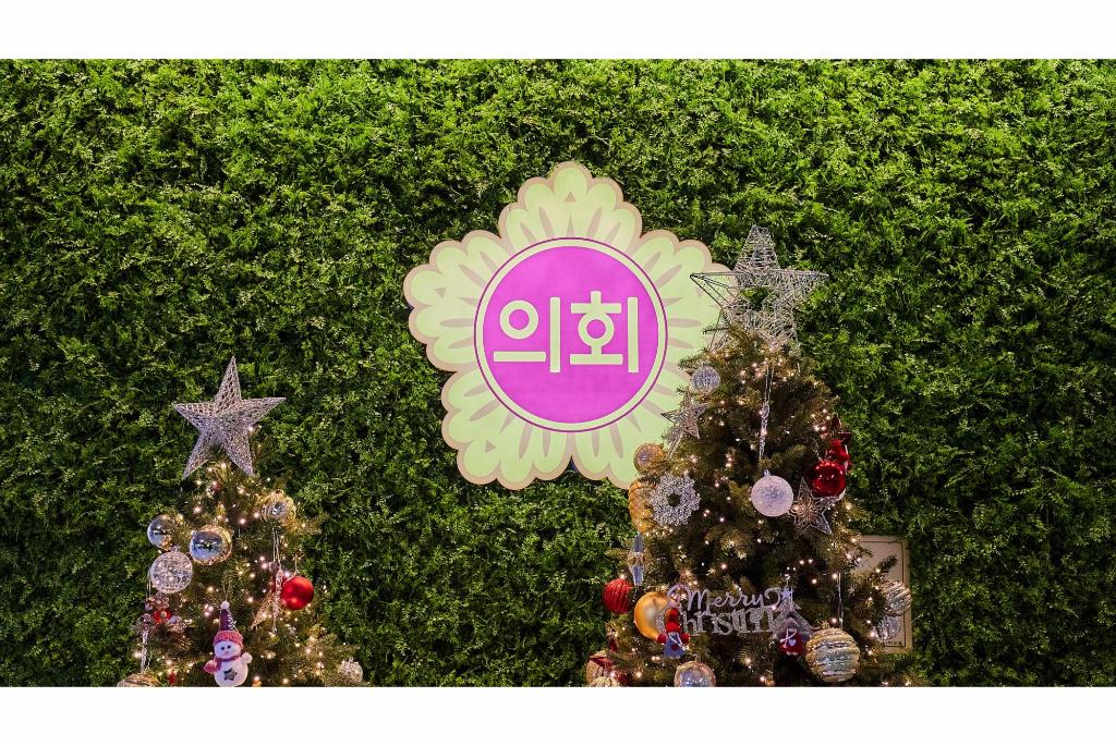 경기융합타운 경기도의회 크리스마스트리