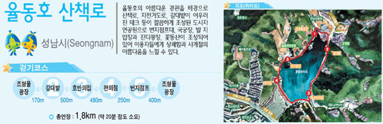 율동호 산책로