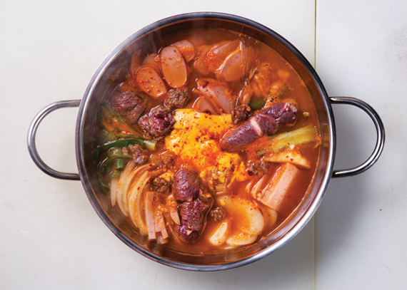 송탄 부대찌개 재료