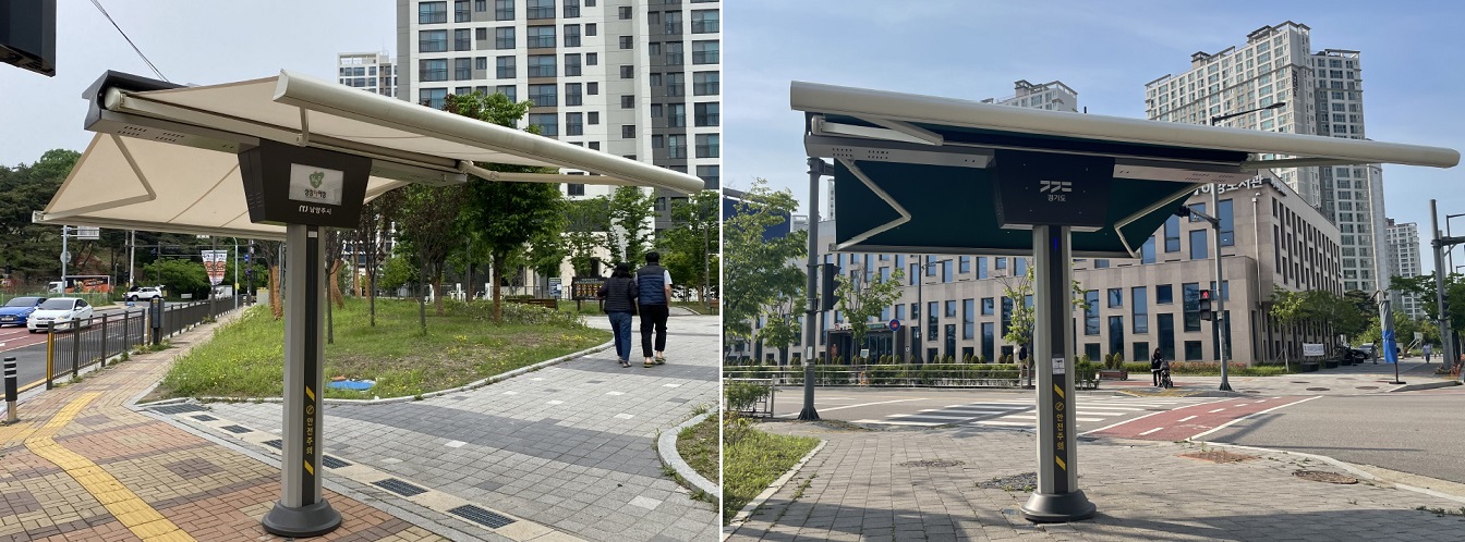 스마트 그늘막 자료사진.
