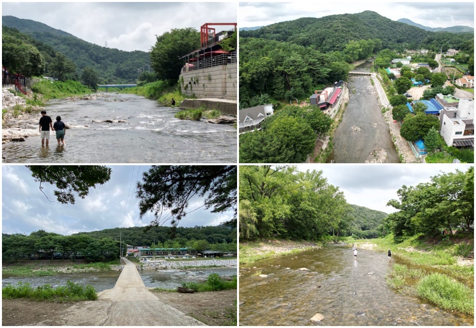 양주 일영계곡 자료 사진. 