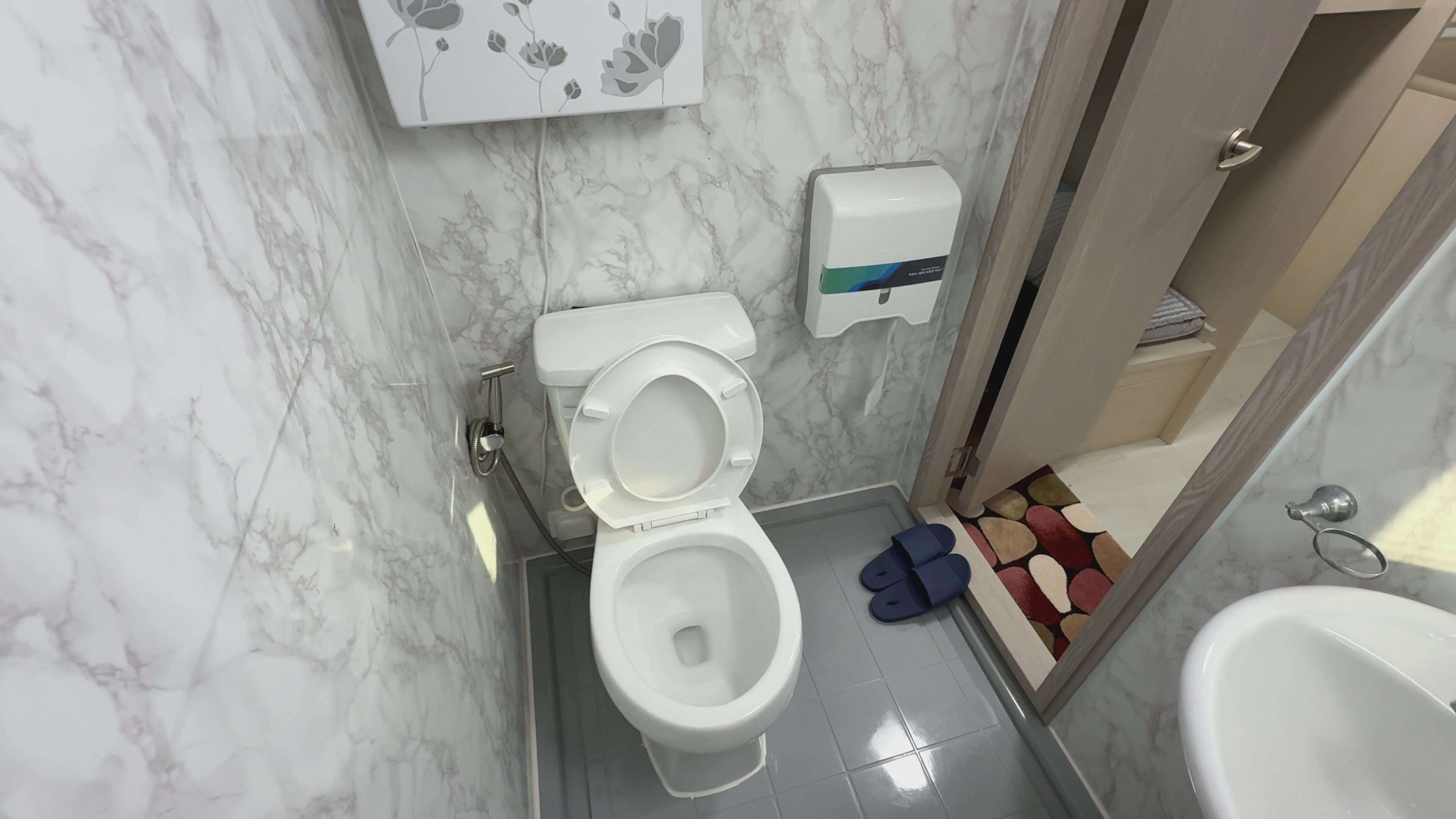 가족 캐러반 실내
