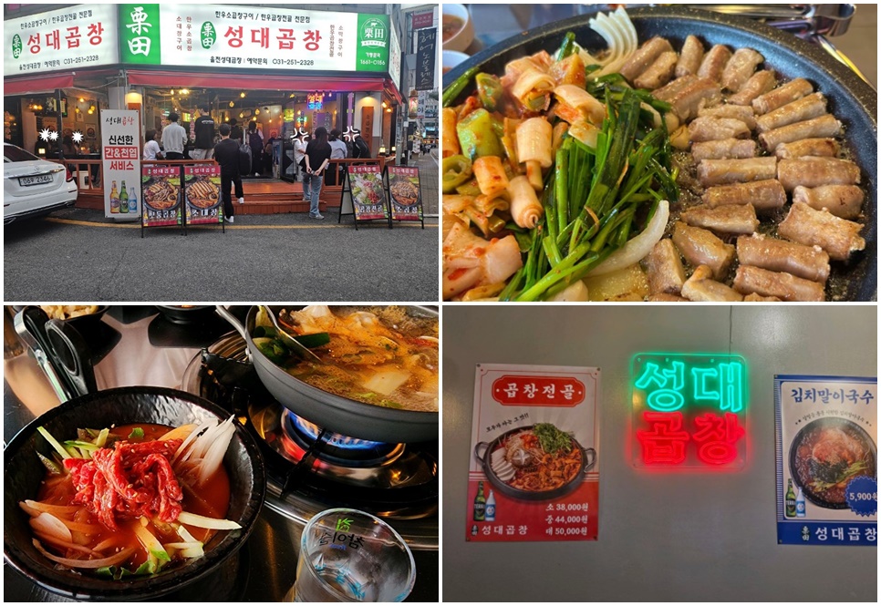 수원 성대곱창.